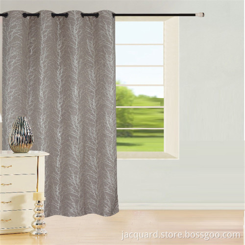 Curtain Panels Ready Made Window Jacquard Curtain